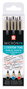 SAKURA Pigma Micron Estuche de 3 Rotuladores Calibrados (Azul, Negro y Rojo) de 3 unidades